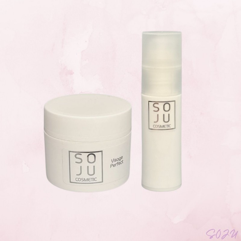 pack duo soju cosmetique visage perfect + serum intense